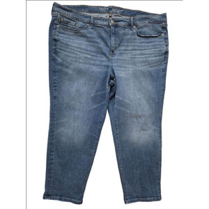 Women's Torrid Plus 26 Blue Perfect Boyfriend Ankle Jeans